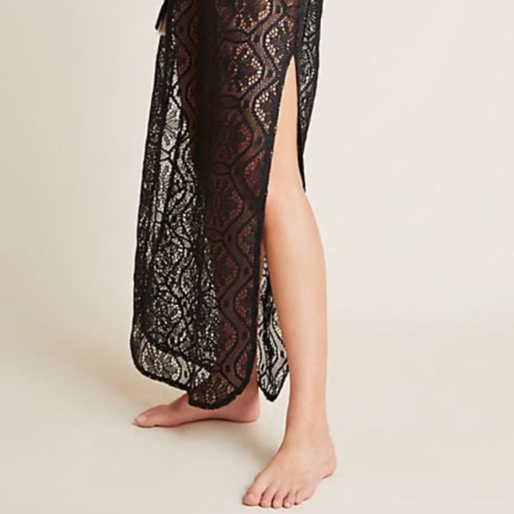 Anthropologie NWT Riley Lace Caftan - Picture 4 of 5